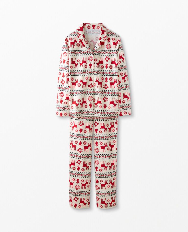 Women's Print Flannel PJ Set | Hanna Andersson