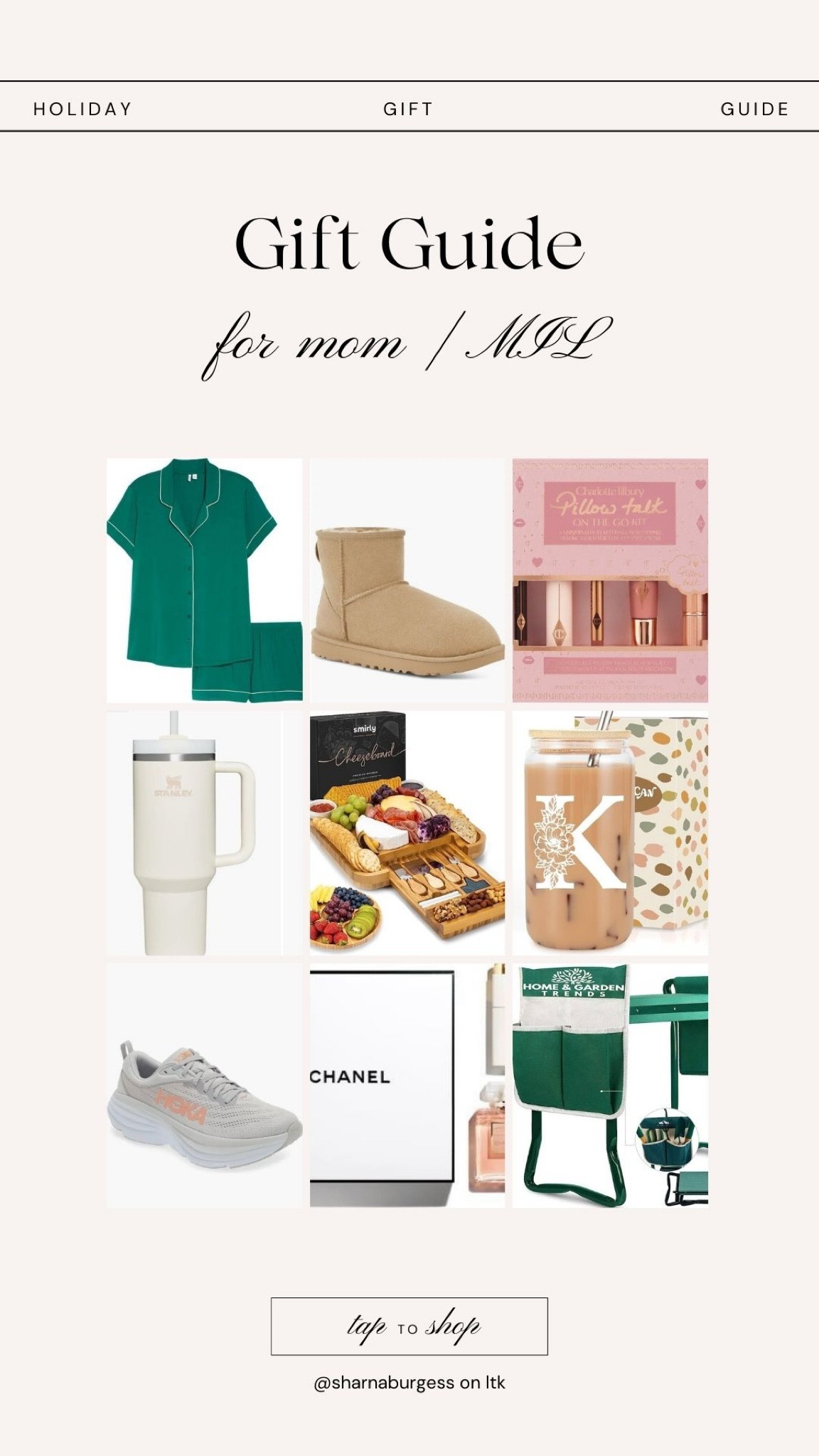 Gift guide for mom’s / Mother in laws! Linked different price ranges & things any special woman in your life would love! 

#LTKGiftGuide #LTKHoliday #LTKSeasonal