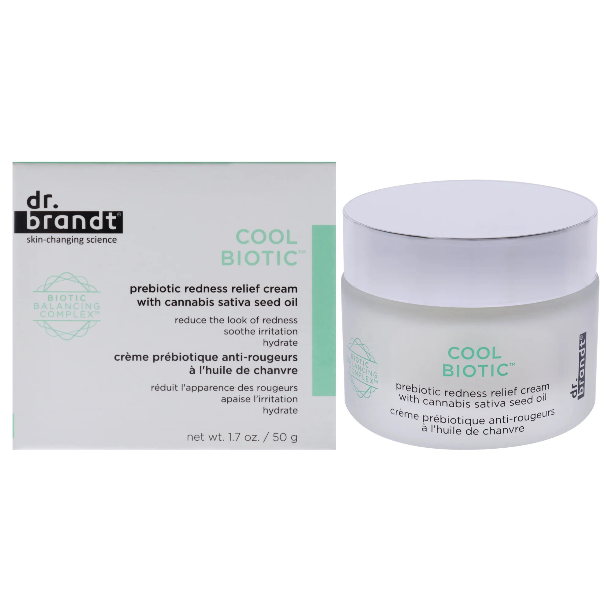 Cool Biotic Prebiotic Redness Relief Cream by Dr. Brandt for Unisex - 1.7 oz Cream | Shop Simon