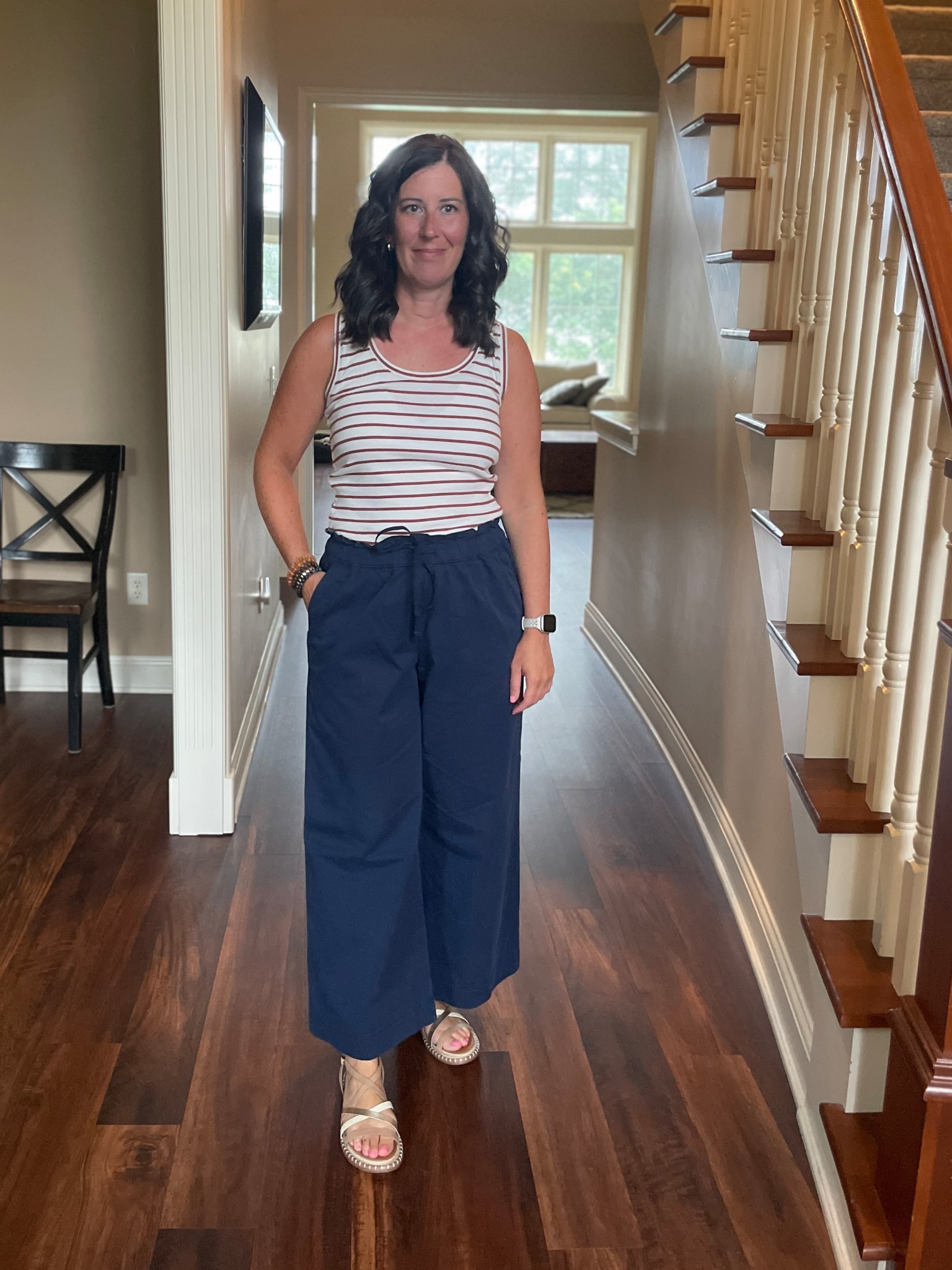 Casual work outfit 

Pants: tts medium
Tank: tts: medium
Shoes: tts 

#LTKSeasonal #LTKOver40 #LTKWorkwear