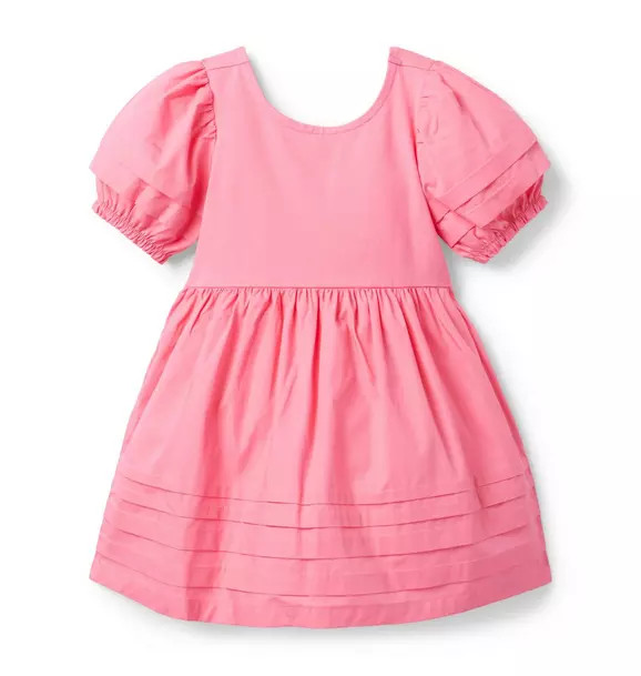 The Pintuck Puff Sleeve Dress | Janie and Jack