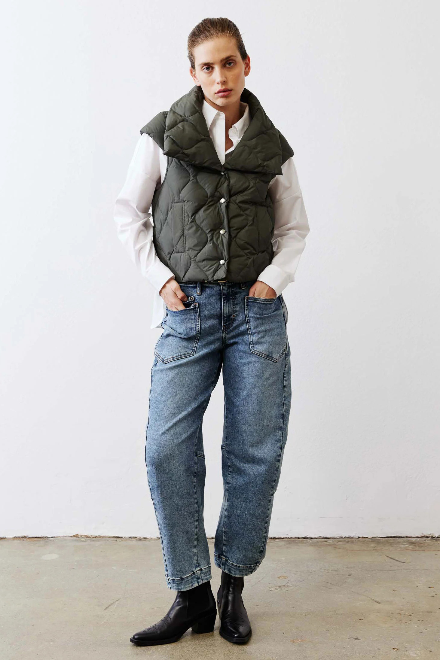 Summit Quilted Down Vest | Ruti