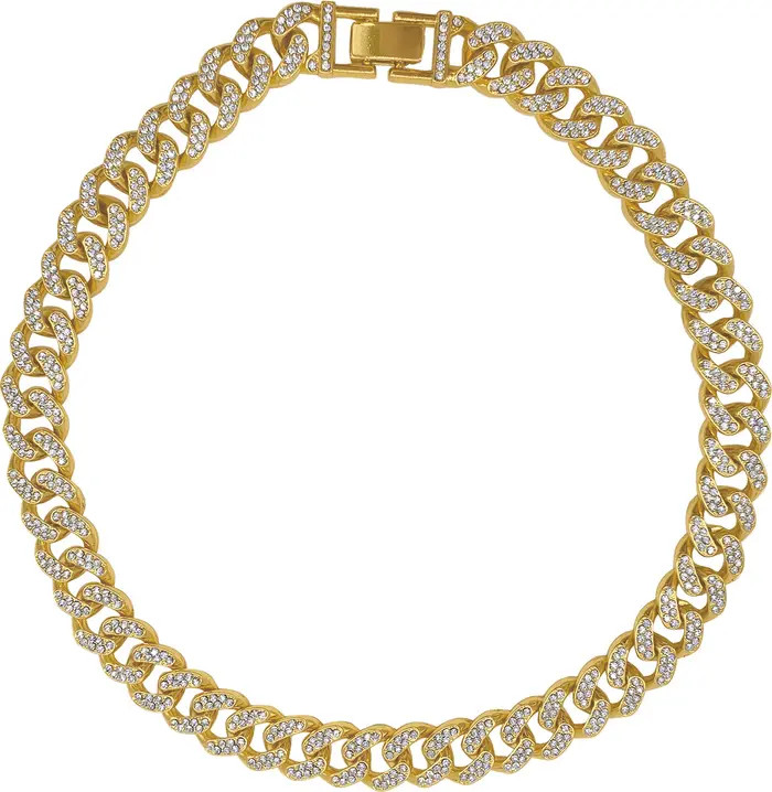 Adornia Pavé CZ Curb Chain Necklace | Nordstromrack | Nordstrom Rack