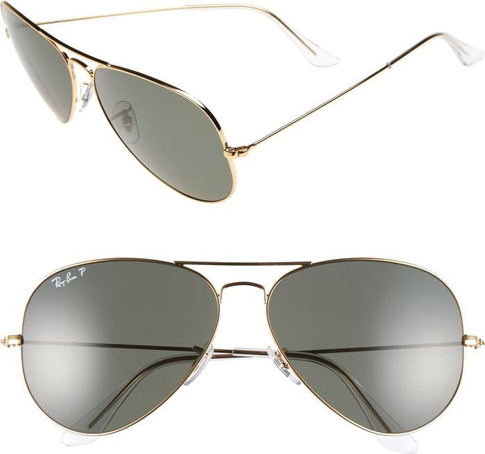 'Aviator' Polarized 62mm Sunglasses | Nordstrom
