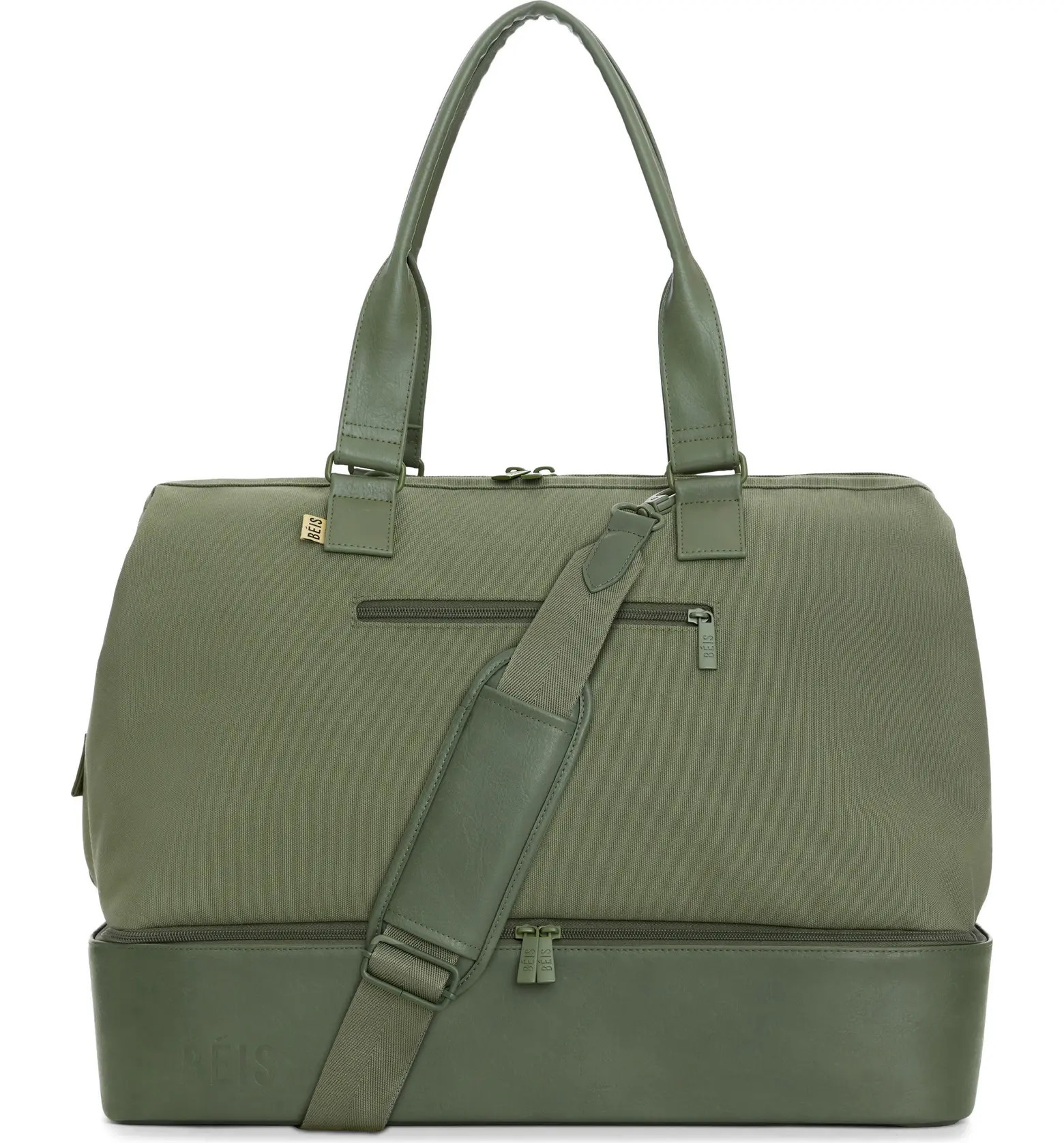 The Weekender Canvas & Faux Leather Bag | Nordstrom