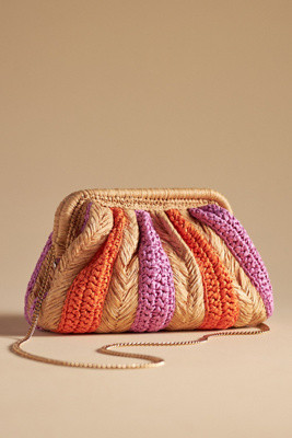 700
                
                The Frankie Clutch: Striped Raffia Edition
              (6)... | Anthropologie (US)