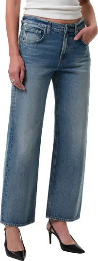 Lindz Low Rise Easy Straight Leg Jeans | Nordstrom
