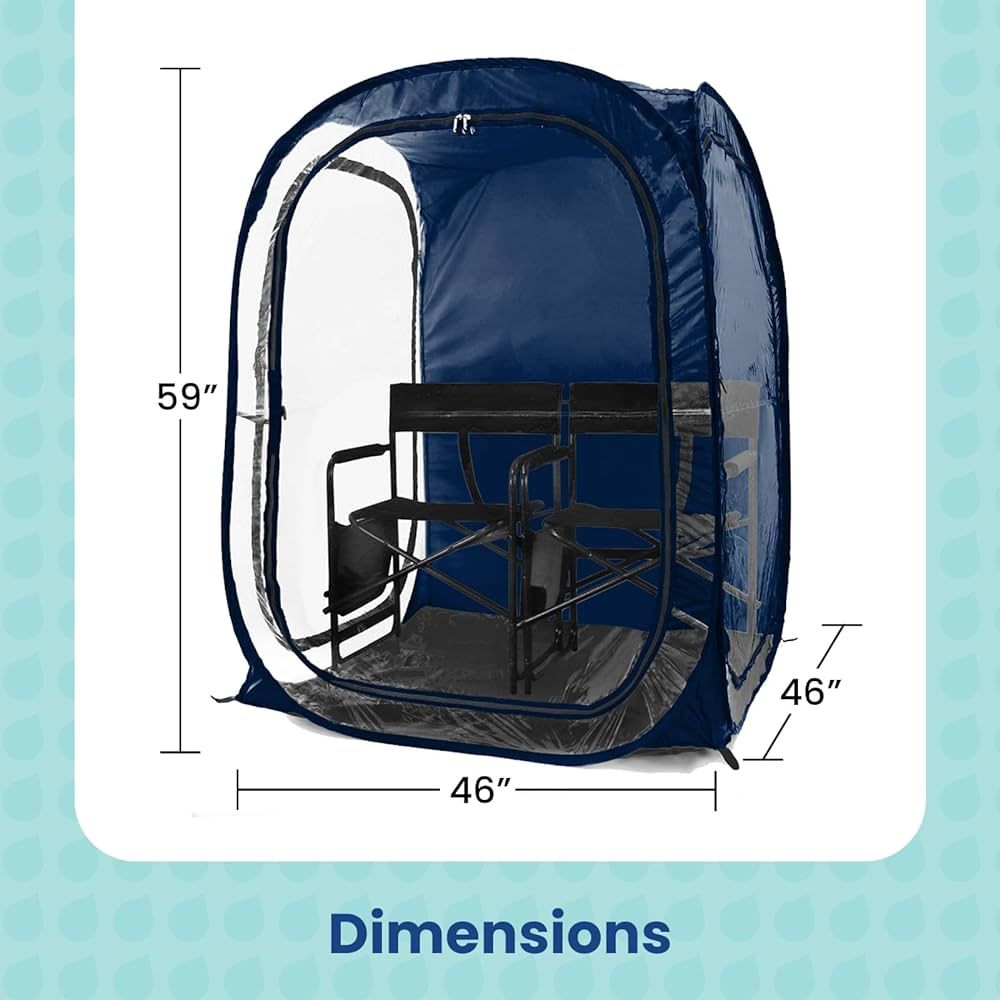 WeatherPod – The Original XL 1-2 Person Pod – Pop-Up Weather Pod, Protection from Cold, Wind ... | Amazon (US)