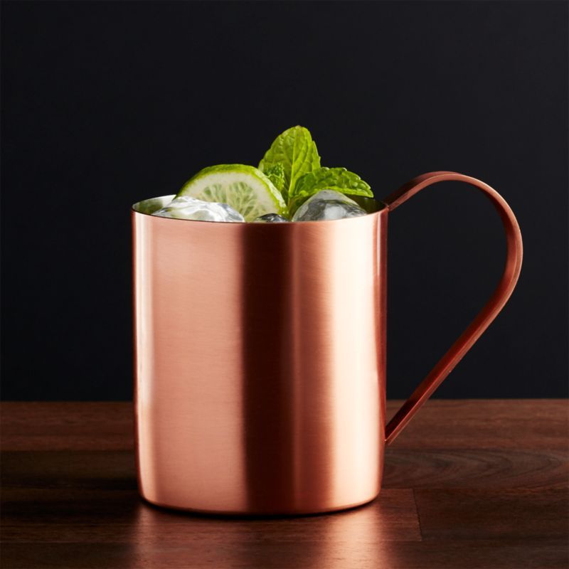 Moscow Mule Copper Mug + Reviews | Crate and Barrel | Crate & Barrel