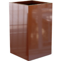 Darwin Tall Rectangular Planter - 72" x 24" x 42" - Bronze (Metallic) | Jay Scotts | Plant Addicts