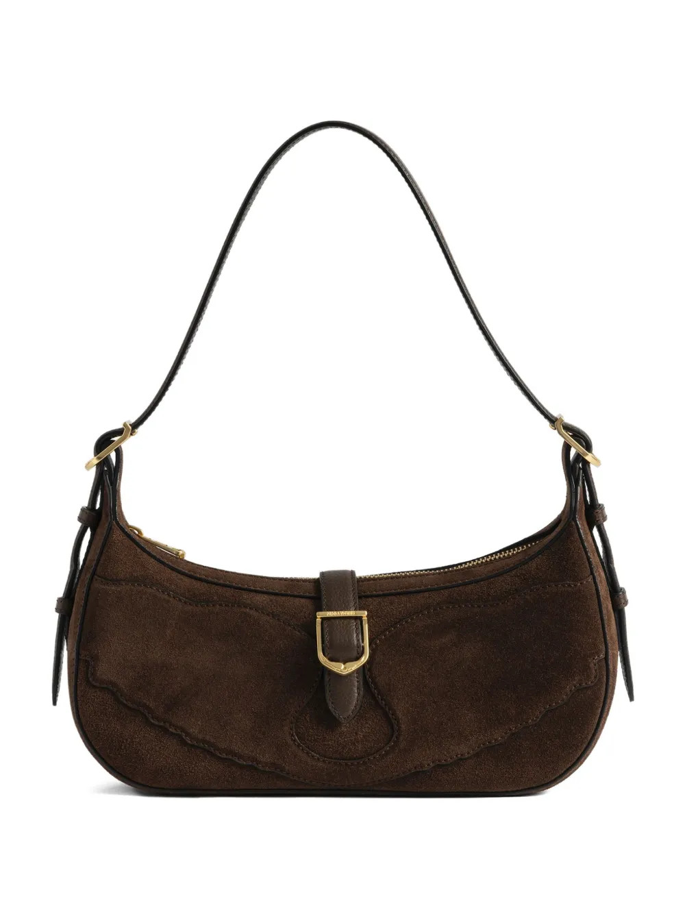 Zadig&Voltaire Moonrise Suede Shoulder Bag | Brown | FARFETCH | Farfetch Global