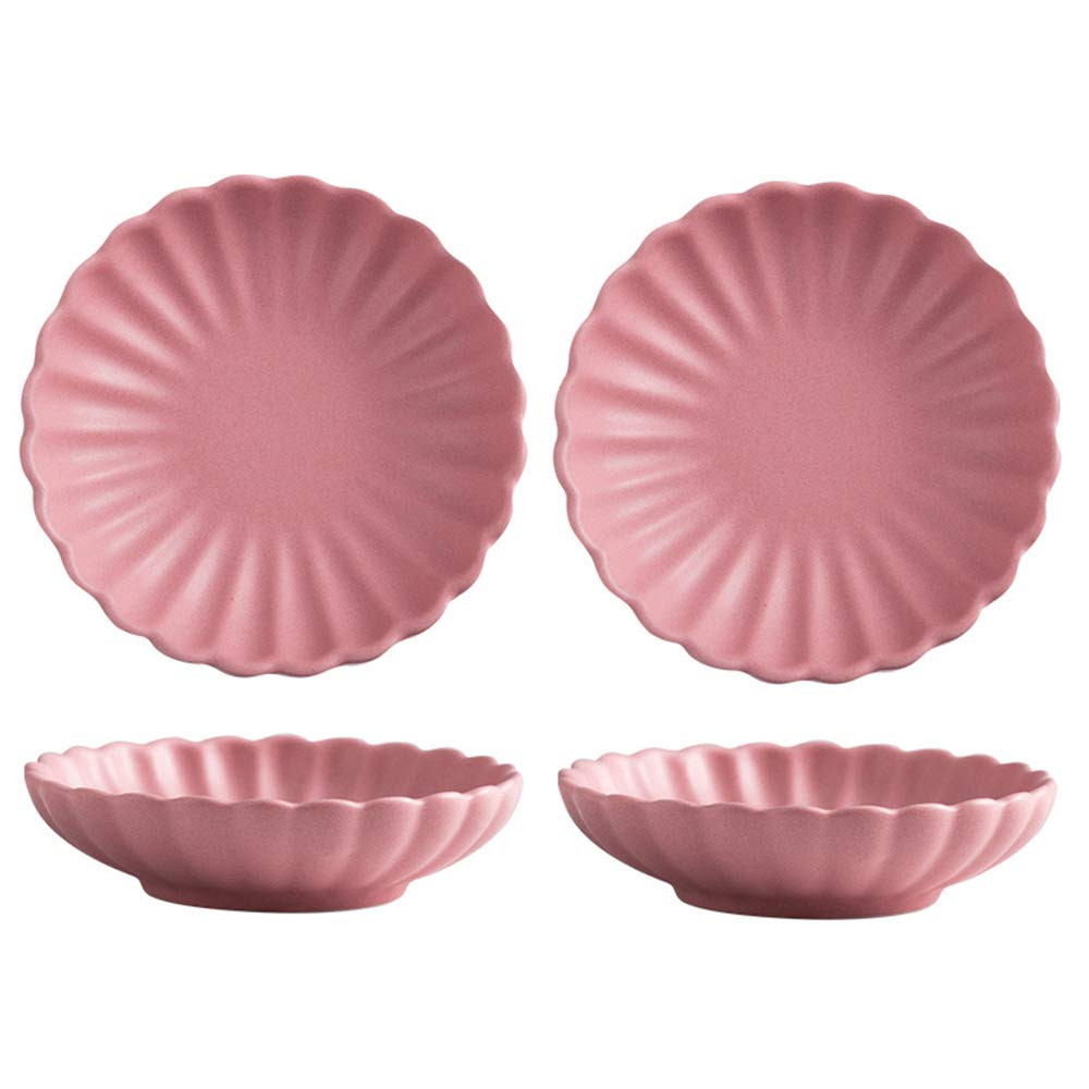 3.5 Inches Flower Shape Ceramic Sauce Dish,Mini Side Seasoning Dish,Condiment Dishes/Sushi Soy Di... | Amazon (US)