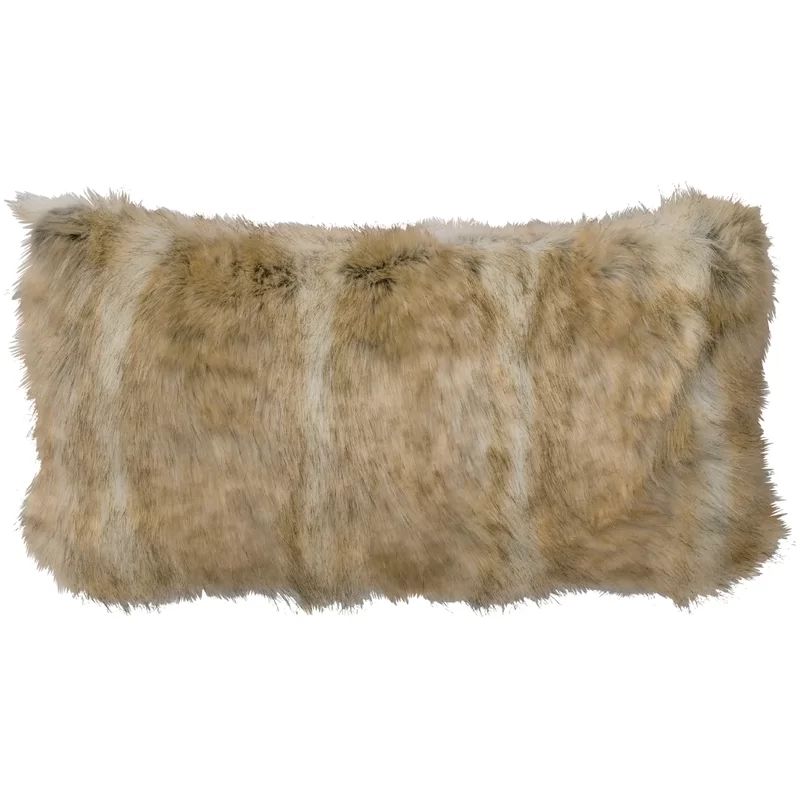Quandt Faux Fur Throw Pillow | Wayfair North America