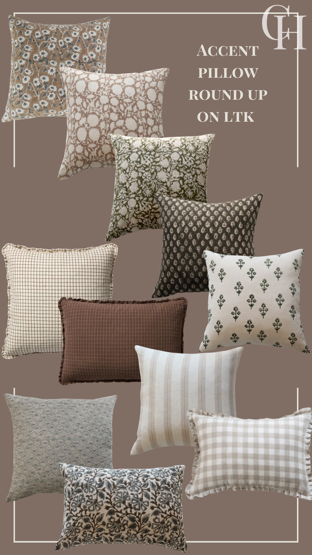 Accent pillow roundup!!! 

 #LTKHome #LTKStyleTip #LTKFamily