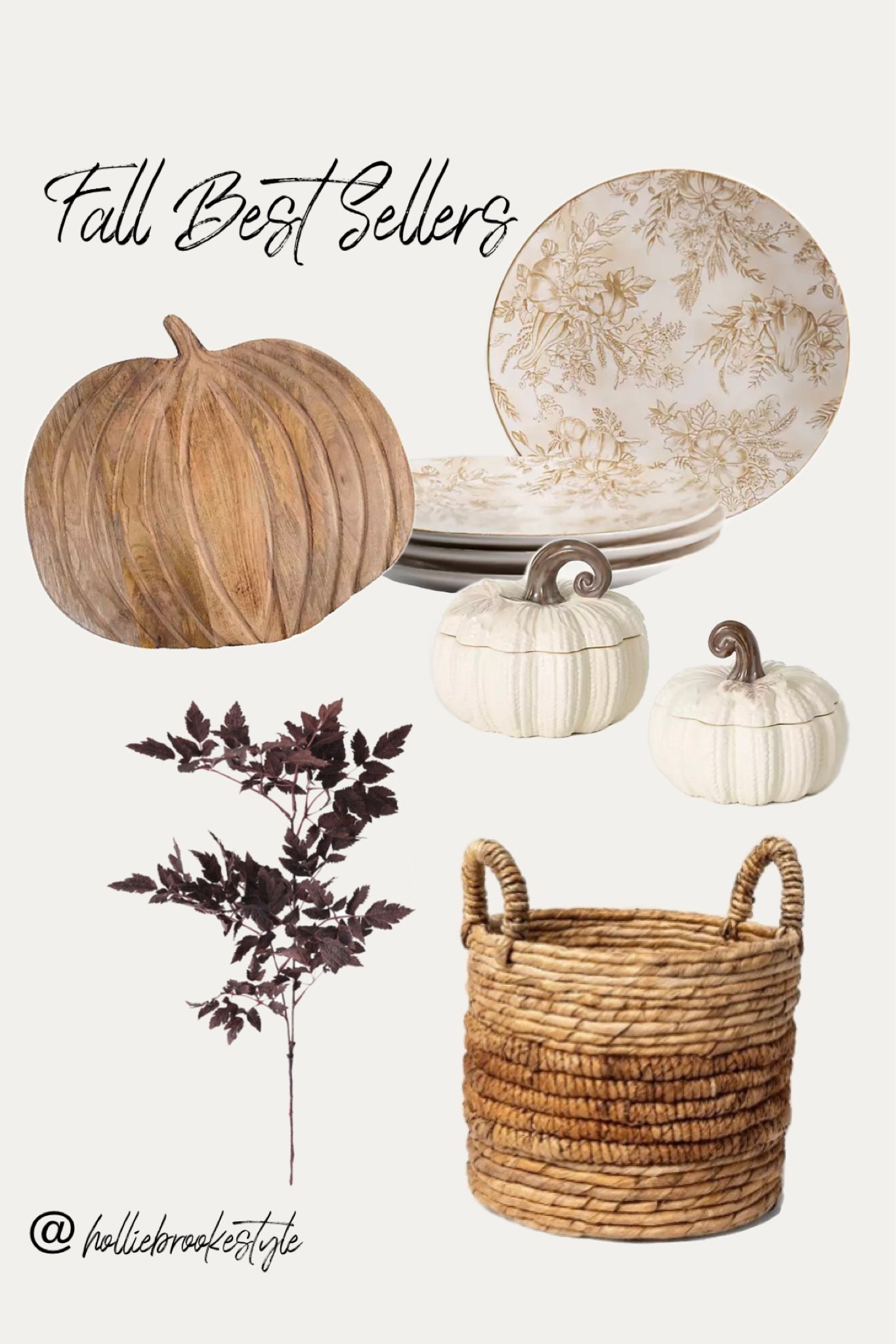 This week’s best selling items! 

Pumpkin charcuterie board
Fall home
Fall decor
Faux stems
Afloral
Basket
White pumpkins
Ceramic pumpkins
Fall dinner plates 

#LTKhome #LTKSeasonal #LTKFind