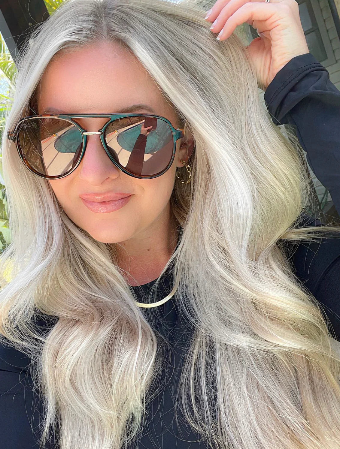 DAX Earhart Clear Eyewear Cheetah | The Collection TX 