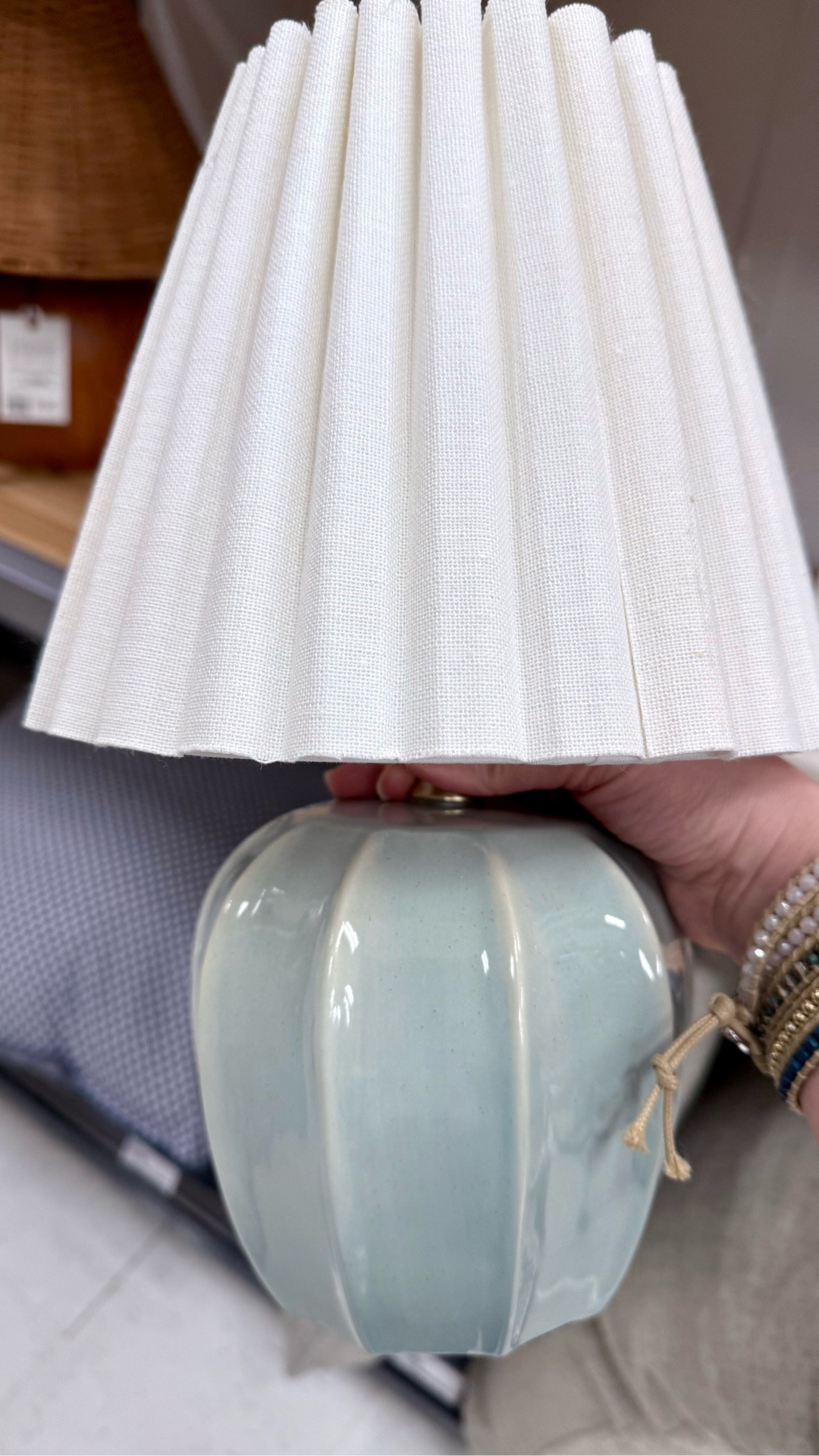 Beautiful new lamps from Target. Hearth and Hand with Magnolia brand. The blue one came home with me. Love the size and it’s only $25. 


Accent table lamp, spring home arrivals, target spring arrivals 

#LTKFindsUnder50 #LTKSeasonal #LTKHome