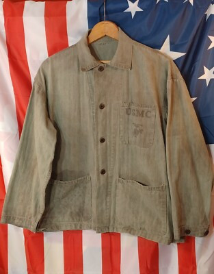 WW2 USMC P41 HBT Jacket Western Costume Salty Pacific War Theater Vintage🔥🔥🔥 | eBay | eBay CH