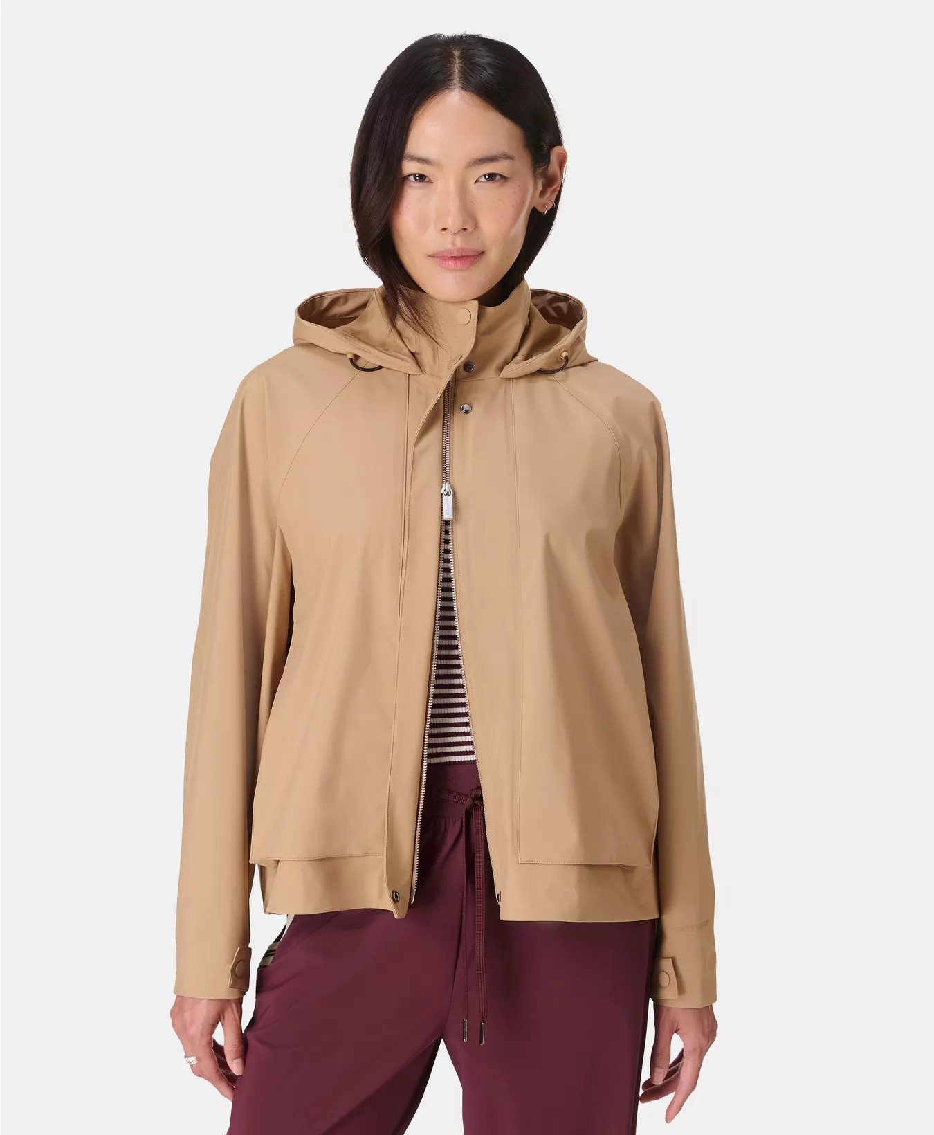 Motion Waterproof Cropped Parka | Sweaty Betty UK