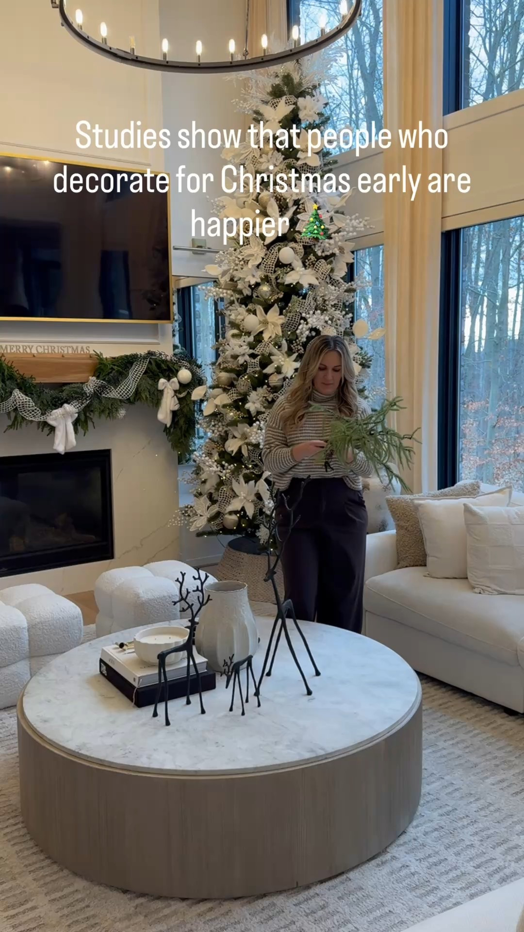 Neutral Christmas decor .

#LTKHome #LTKHoliday #LTKSeasonal