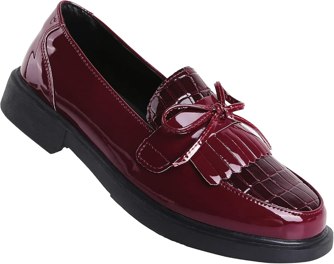 VOCNTVY Loafers for Women Slip On Comfort Business Work Shoes | Amazon (US)