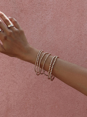 Leiko Bracelet Pack Gold | Princess Polly US