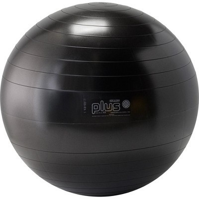 Gymnic Ball Plus 65 Fitness Exercise and Therapy Ball - Black | Target