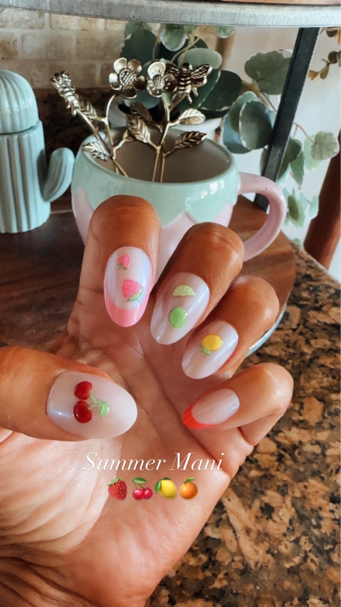Loving these cutie fruity summer nails!
🍒🍊🍓🍋

#LTKselfcare #LTKBeauty #LTKOver40