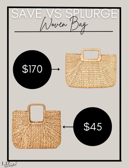 This woven bag is the perfect way to top off a vacation outfit.  Woven purses are a big trend this spring and I found this great designer inspired version.  This designer dupe is the perfect save vs splurge for your spring outfits

#LTKSeasonal #LTKFind #LTKitbag