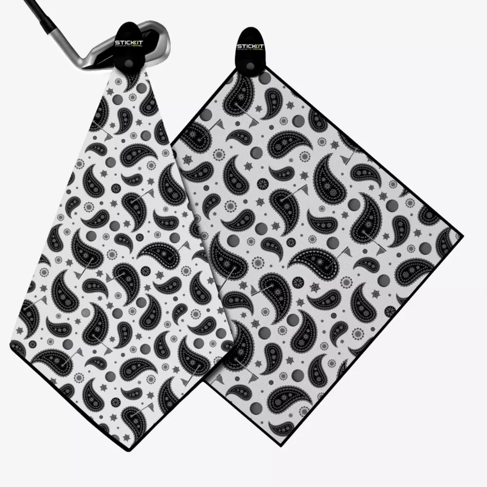 Magnetic Paisley Golf Towel | PGA TOUR Superstore