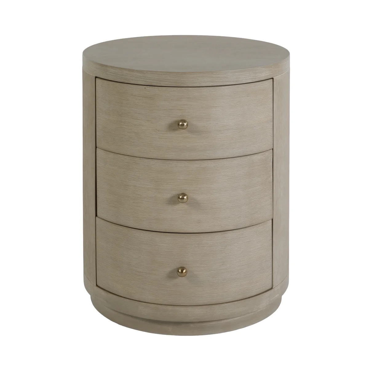 Joss & Main Celine 22 in. Round 3-Drawer Nightstand | Joss & Main | Joss & Main