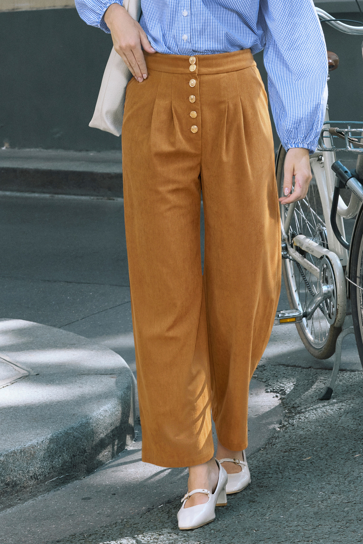 Downtown Moves Khaki Pants | Cupshe US