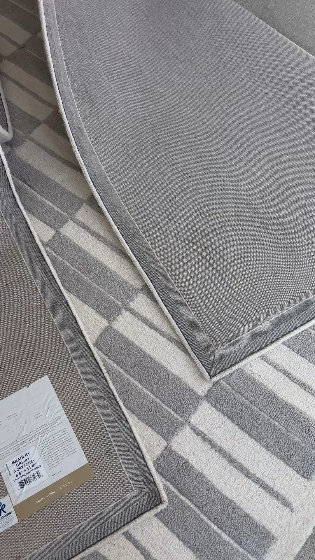 
This is the Bradley rug that I moved into my office! I have the 8x10. It shows up gray in some lighting and more like a light grey- blue in others! #office #decor 

#LTKHome #LTKSaleAlert