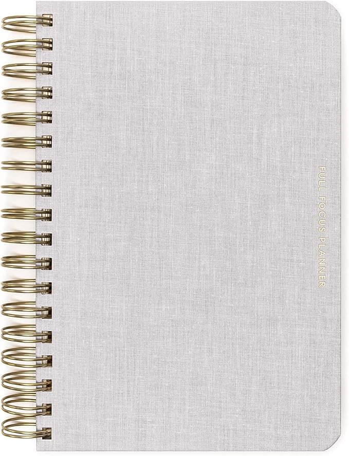 Full Focus Leather Coil Planner by Michael Hyatt - The #1 Daily Planner to Set Annual Goals, Incr... | Amazon (US)