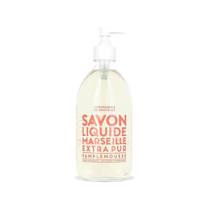 Compagnie de Provence Savon de Marseille Extra Pure Liquid Soap - Pink Grapefruit - 16.7 Fl Oz Gl... | Amazon (US)