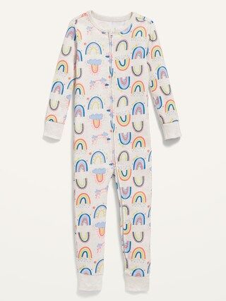 Unisex Printed One-Piece Pajamas for Toddler & Baby | Old Navy (US)