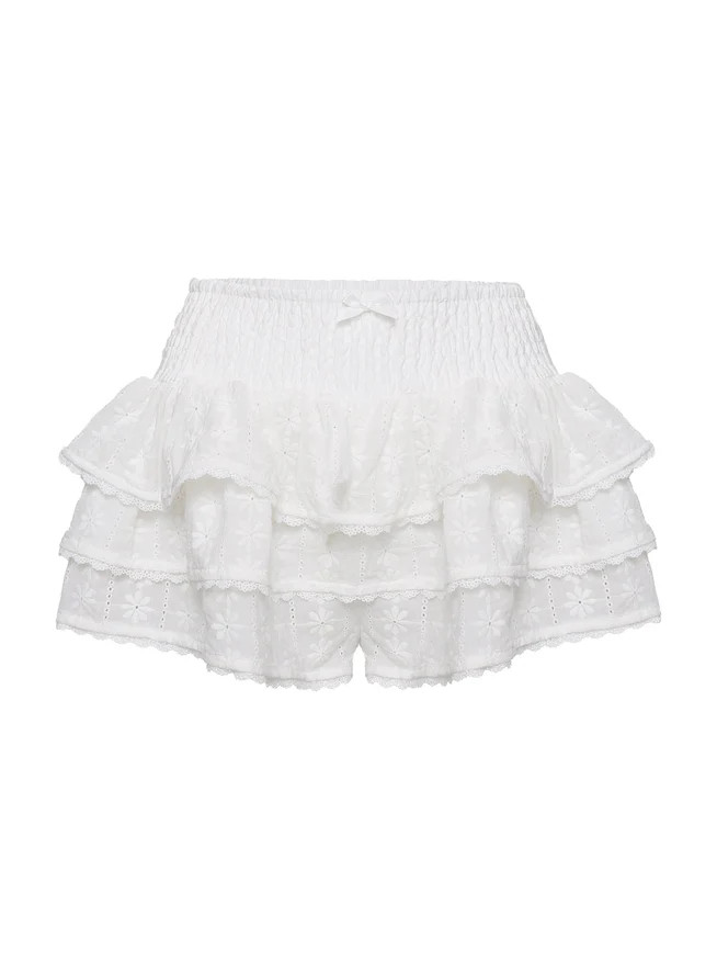 Ruru Skort White | Princess Polly AU