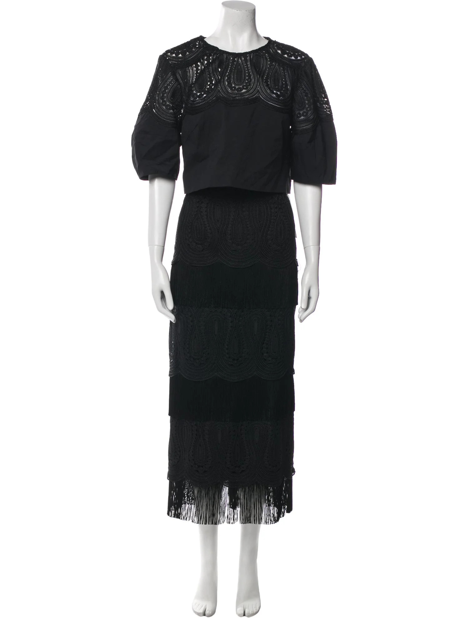 Crochet Trim Skirt Set | The RealReal