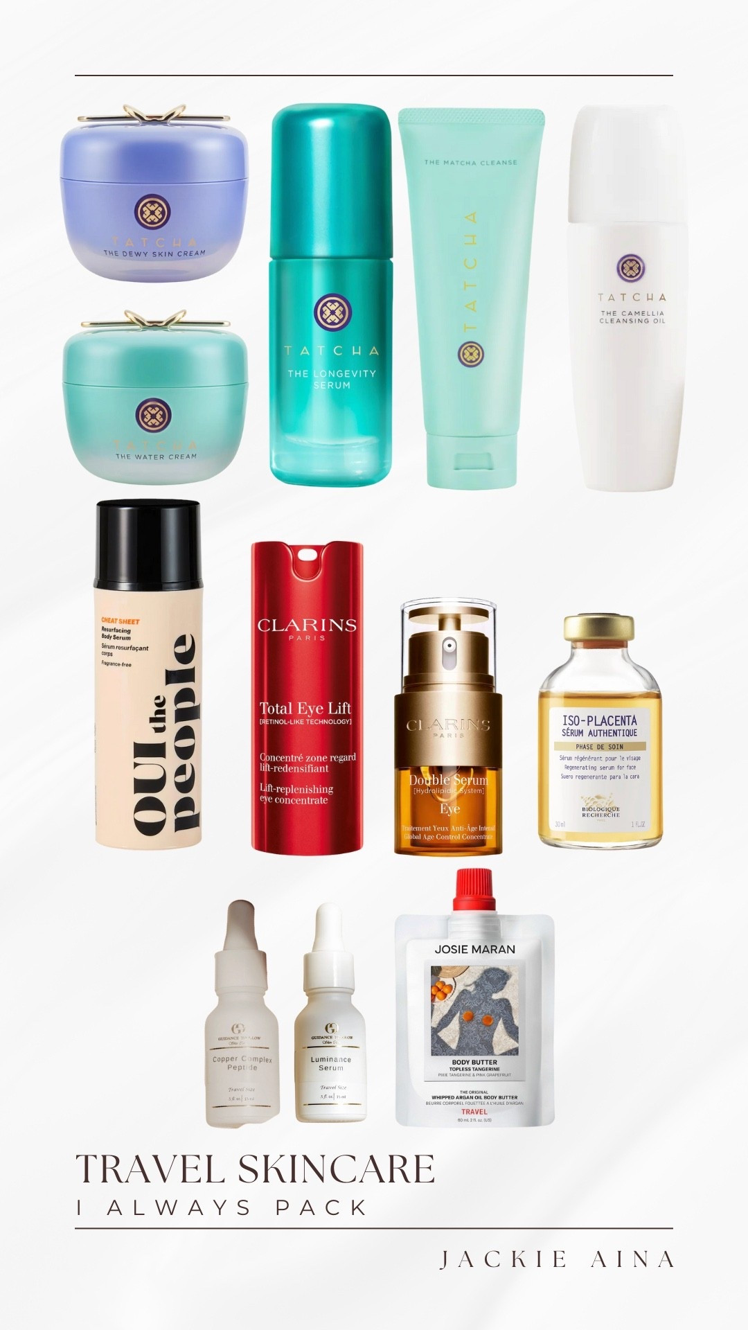 Travel skincare I always pack!

#LTKTravel #LTKBeauty #LTKFindsUnder50