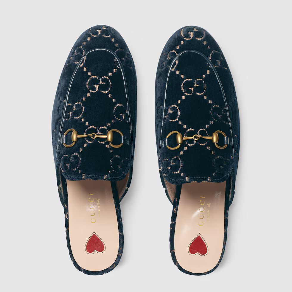 Princetown GG velvet slipper | Gucci (US)