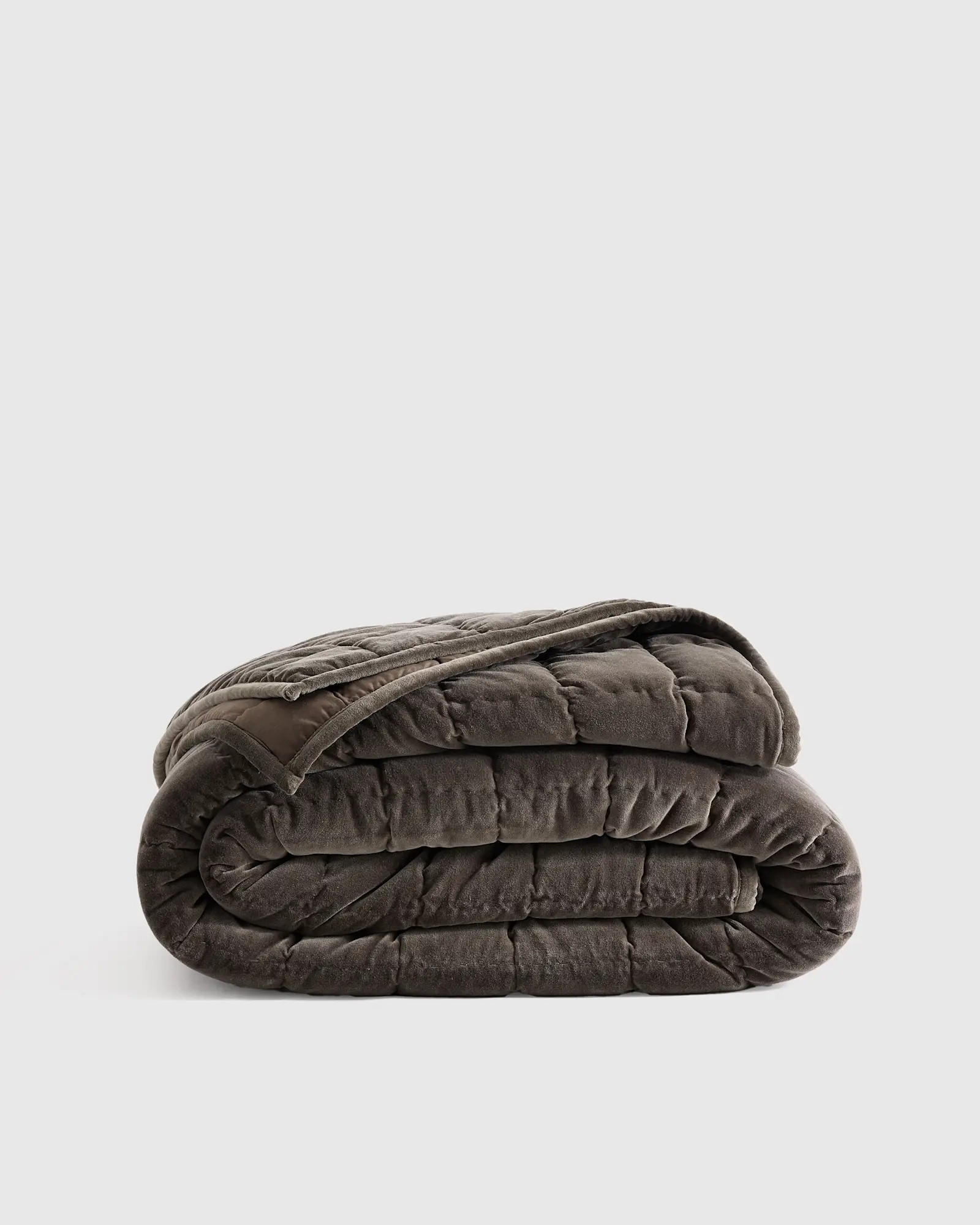 Cotton Velvet Quilt | Quince