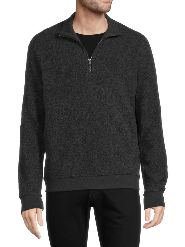 Wool Blend Quarter Zip Sweater | Saks Fifth Avenue OFF 5TH
