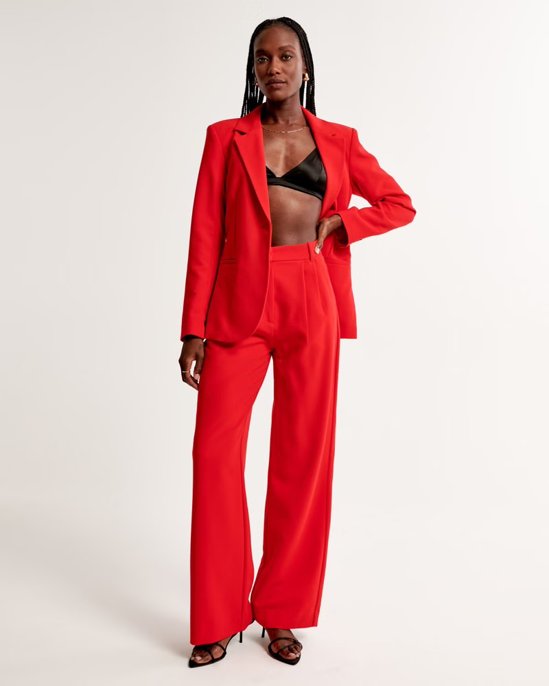 A&F Sloane Tailored Pant | Abercrombie & Fitch (US)