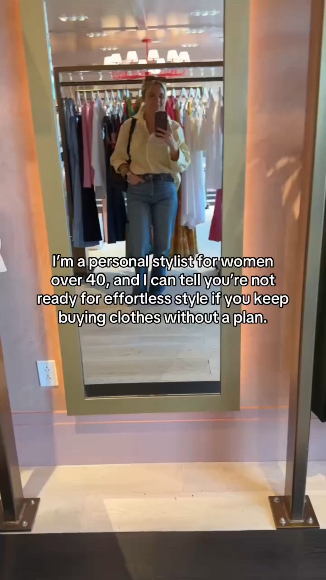 A full closet doesn’t happen by accident… 

But a closet full of pieces you don’t wear usually does. 

One of the biggest style mistakes I see is buying individual pieces without thinking about how they fit into your existing wardrobe. 

Before you buy something new, ask: 
✨ Can I style this at least 3 ways? 
✨ Does it fit my real lifestyle? 
✨ Does it work with pieces I already own? 

The goal isn’t more clothes. 

It’s a wardrobe that works. 

🤍 Save this before your next shopping trip.