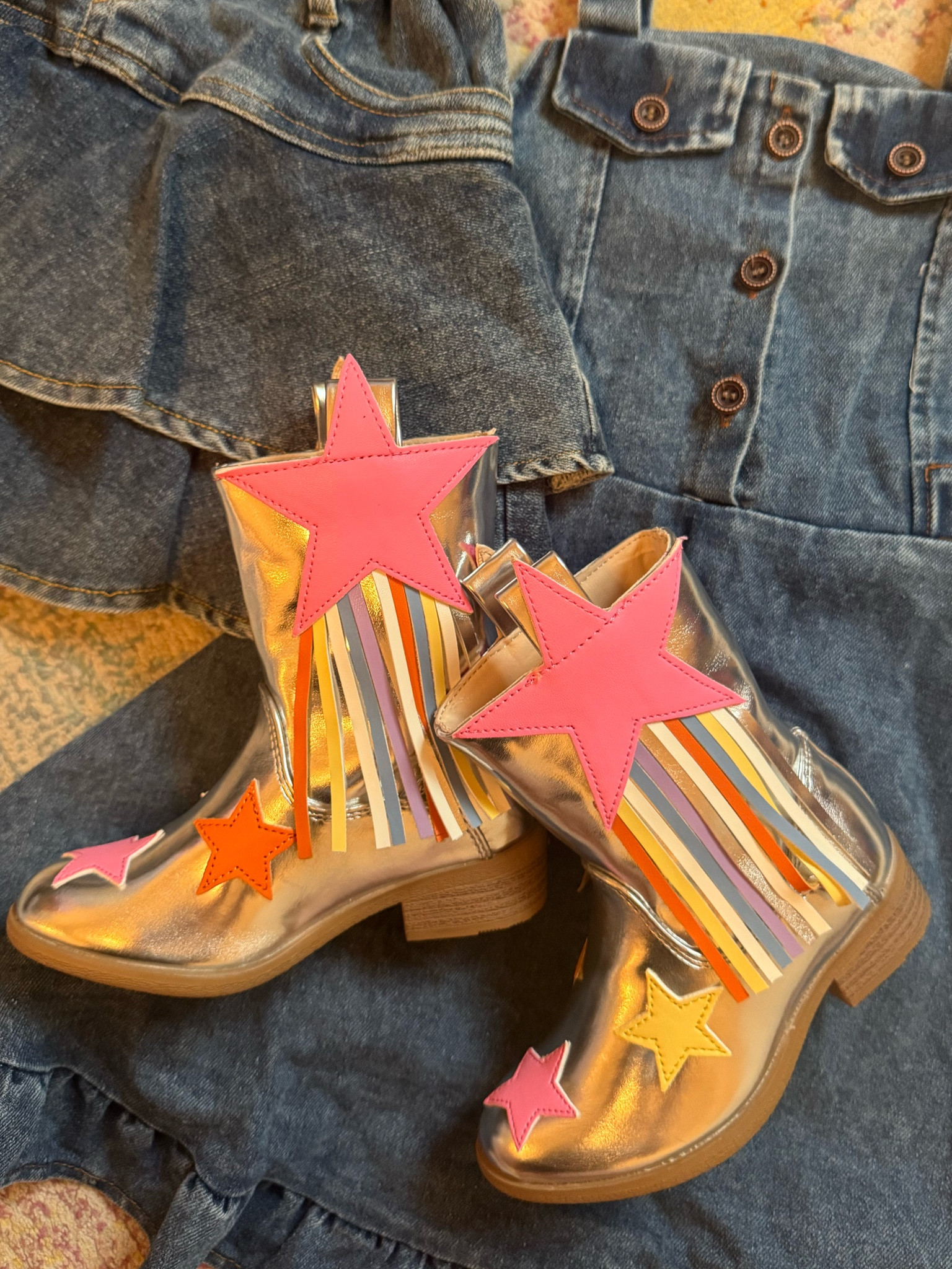 Getting ready for rodeo and Go Texan Day. 

#LTKKids #LTKFamily #LTKSeasonal