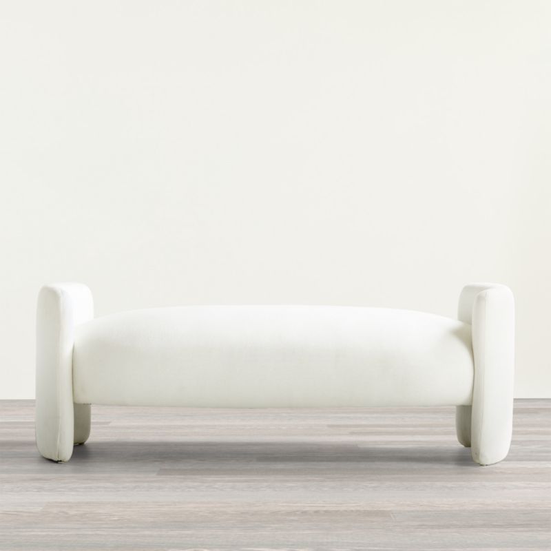 Lyon Bench by Leanne Ford + Reviews | Crate & Barrel | Crate & Barrel