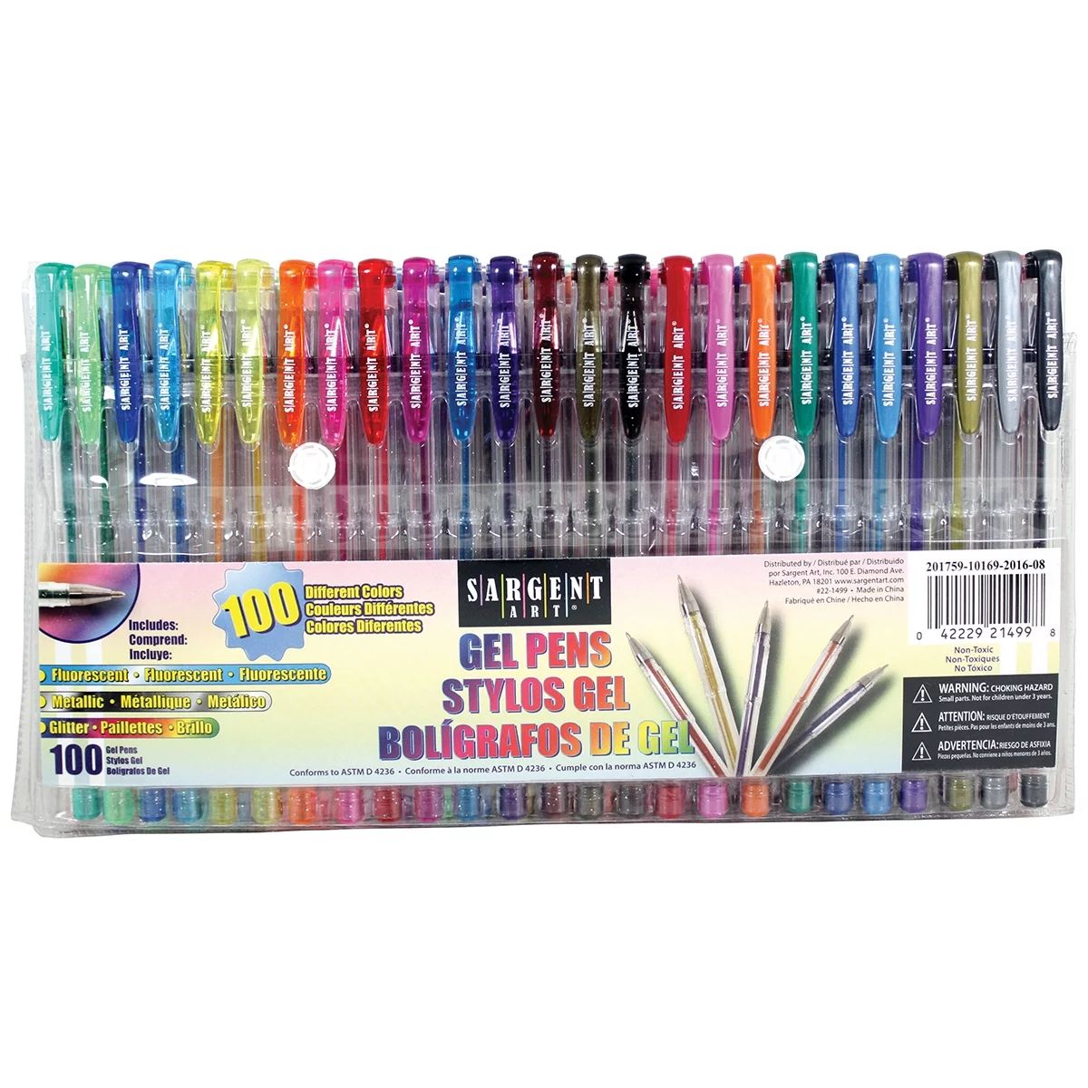 Sargent Art Gel Pen Set 100/Pkg-Assorted | Walmart (US)