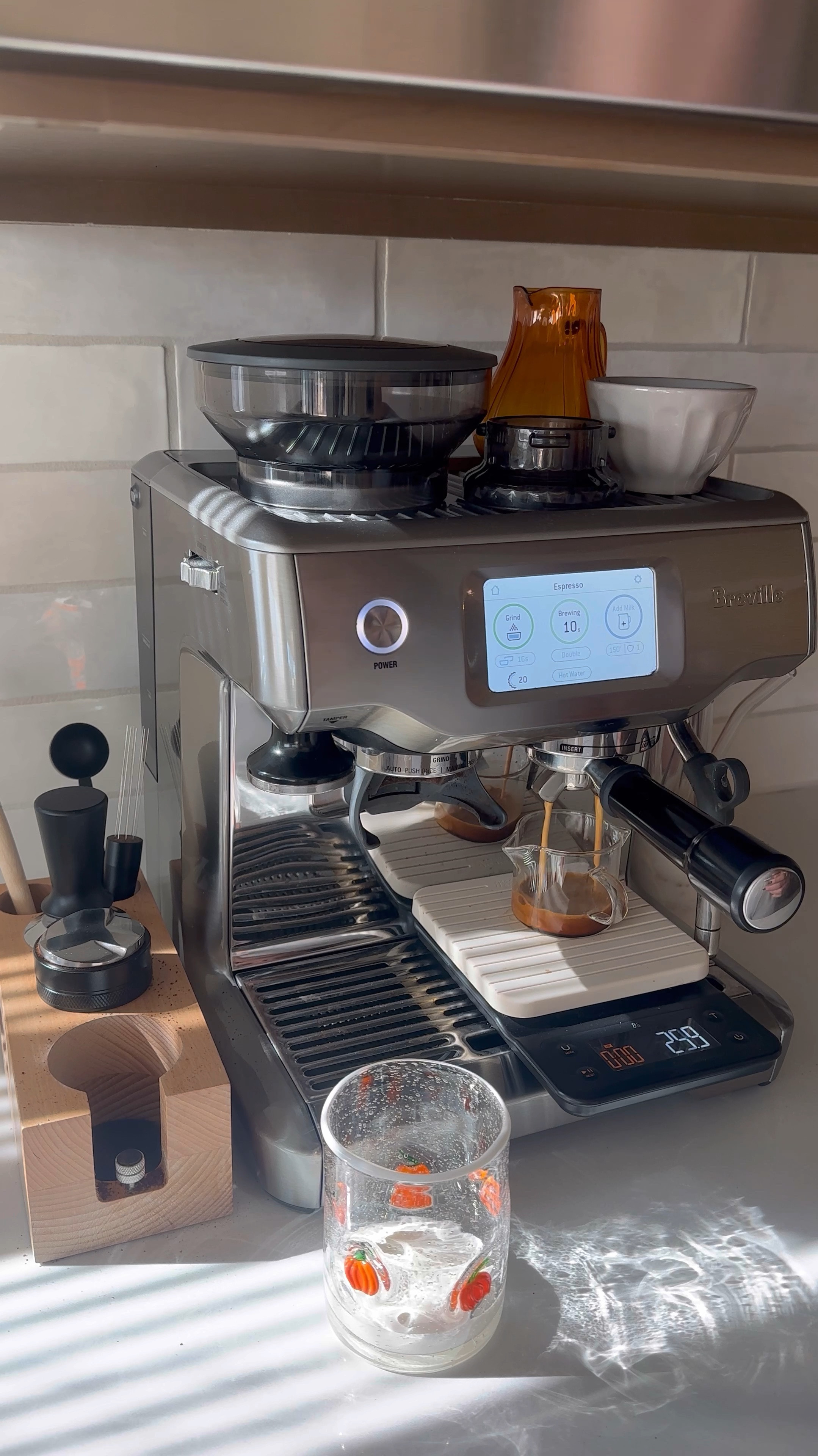 All of my favorite coffee machine accessories from Amazon!! 🤍🫶🏽🤍 love the breville so much worth every penny IMO! 👏🏽 

#LTKHome