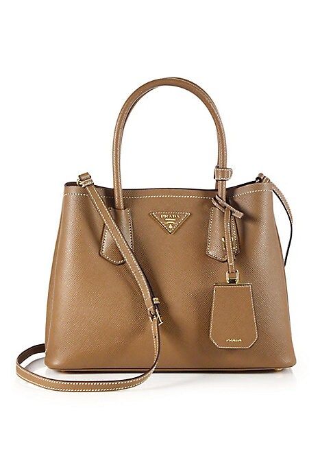 Saffiano Cuir Small Double Bag | Saks Fifth Avenue