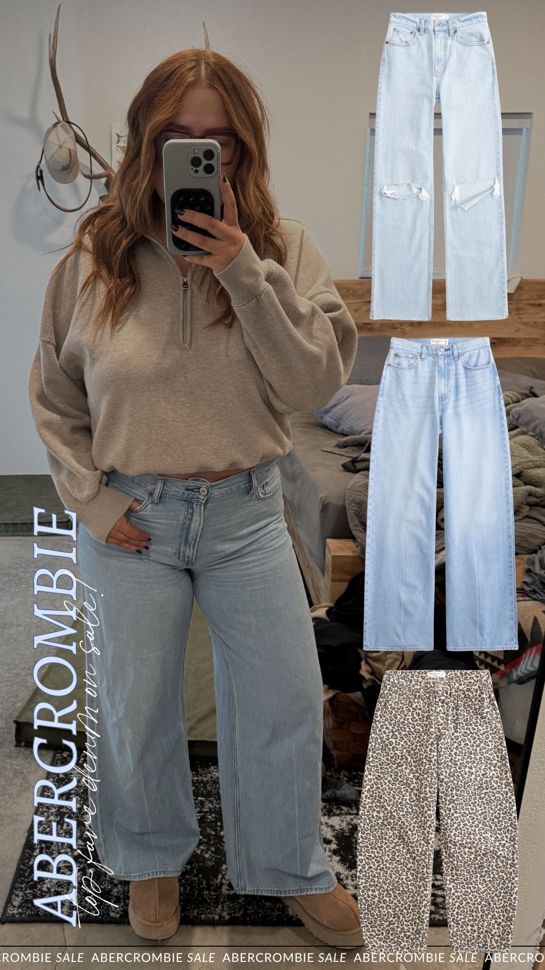 Abercrombie top fave denim on sale! 

#LTKFallSale #LTKSaleAlert #LTKStyleTip